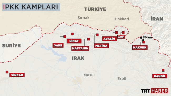 Pençe Harekatı'nda 5 PKK'lı terörist daha etkisiz hale getirildi